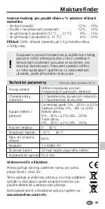 Preview for 65 page of LaserLiner MoistureFinder Manual