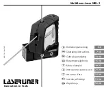 LaserLiner MultiBeam-Laser MBL 3 Operating Instructions Manual preview