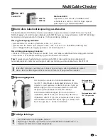 Предварительный просмотр 59 страницы LaserLiner MultiCable-Checker Operating Instructions Manual