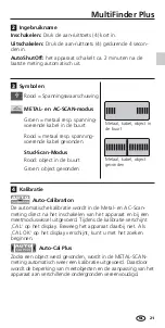 Preview for 21 page of LaserLiner MultiFinder Plus Operating Instructions Manual