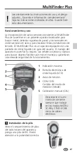 Preview for 47 page of LaserLiner MultiFinder Plus Operating Instructions Manual