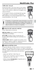 Preview for 49 page of LaserLiner MultiFinder Plus Operating Instructions Manual