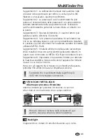 Preview for 63 page of LaserLiner MultiFinder Pro Manual