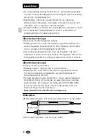 Preview for 50 page of LaserLiner MultiMeter Pocket XP Operating Instructions Manual