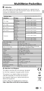 Preview for 15 page of LaserLiner MultiMeter-PocketBox Manual