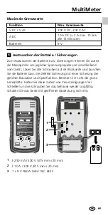 Preview for 5 page of LaserLiner MultiMeter Manual