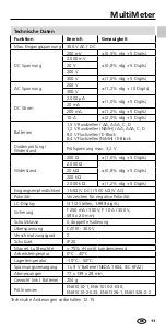 Preview for 11 page of LaserLiner MultiMeter Manual