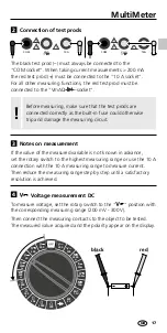 Preview for 17 page of LaserLiner MultiMeter Manual