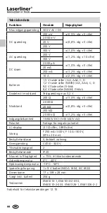 Предварительный просмотр 44 страницы LaserLiner MultiMeter Manual