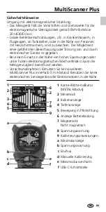 Preview for 3 page of LaserLiner MultiScanner Plus Manual