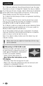 Preview for 22 page of LaserLiner MultiScanner Plus Manual