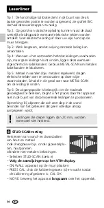 Preview for 34 page of LaserLiner MultiScanner Plus Manual