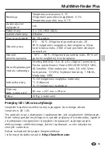 Preview for 13 page of LaserLiner MultiWet-Finder Plus Manual