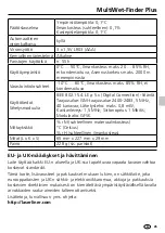 Preview for 25 page of LaserLiner MultiWet-Finder Plus Manual