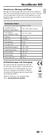 Preview for 5 page of LaserLiner NovaMaster 800 Manual