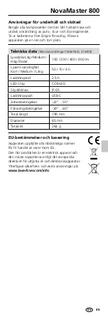 Preview for 45 page of LaserLiner NovaMaster 800 Manual