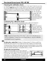 Preview for 14 page of LaserLiner PCL 6P RX Operating Instructions Manual