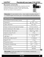 Preview for 49 page of LaserLiner PCL 6P RX Operating Instructions Manual