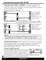 Preview for 62 page of LaserLiner PCL 6P RX Operating Instructions Manual