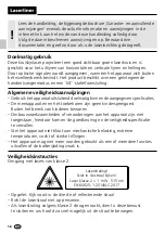 Preview for 18 page of LaserLiner PocketCross-Laser 2G Operating Instructions Manual