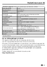 Preview for 25 page of LaserLiner PocketCross-Laser 2G Operating Instructions Manual