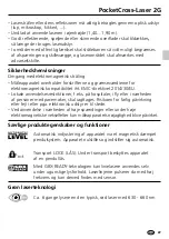 Preview for 27 page of LaserLiner PocketCross-Laser 2G Operating Instructions Manual