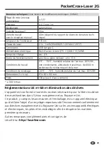 Preview for 41 page of LaserLiner PocketCross-Laser 2G Operating Instructions Manual