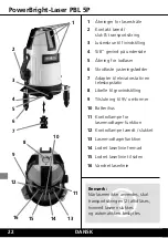 Предварительный просмотр 22 страницы LaserLiner PowerBright-Laser PBL P5 Operating Instructions Manual