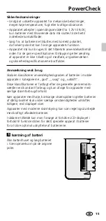 Предварительный просмотр 15 страницы LaserLiner PowerCheck Manual