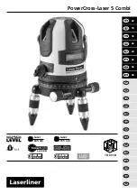 LaserLiner PowerCross-Laser 5 Combi Manual preview