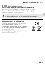 Preview for 31 page of LaserLiner PowerCross-Laser 5G DLD Manual