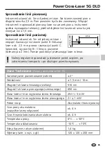 Preview for 65 page of LaserLiner PowerCross-Laser 5G DLD Manual