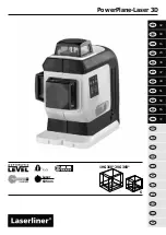 LaserLiner PowerPlane-Laser 3D Manual preview