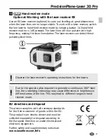 Preview for 21 page of LaserLiner PrecisionPlane-Laser 3D Pro Operating Instructions Manual