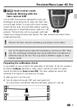 Предварительный просмотр 21 страницы LaserLiner PrecisionPlane-Laser 4G Pro Manual