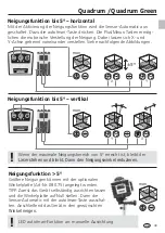 Предварительный просмотр 9 страницы LaserLiner Quadrum Operating Instructions Manual