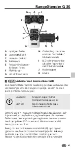 Предварительный просмотр 47 страницы LaserLiner RangeXtender G 30 Manual