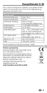 Предварительный просмотр 49 страницы LaserLiner RangeXtender G 30 Manual