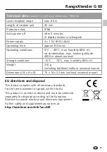 Предварительный просмотр 11 страницы LaserLiner RangeXtender G 60 Operating Instructions Manual