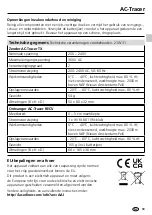 Preview for 19 page of LaserLiner Sender AC-Tracer TX 21W31 Operating Instructions Manual