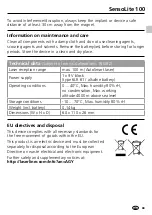 Preview for 9 page of LaserLiner SensoLite 100 Manual