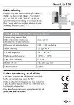 Предварительный просмотр 13 страницы LaserLiner SensoLite 120 Operating Instructions Manual