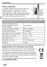 Предварительный просмотр 16 страницы LaserLiner SensoLite 120 Operating Instructions Manual