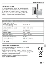 Предварительный просмотр 49 страницы LaserLiner SensoLite 120 Operating Instructions Manual