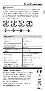 Preview for 9 page of LaserLiner SmartCross-Laser Manual