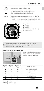 Предварительный просмотр 3 страницы LaserLiner SocketCheck Manual