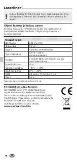 Предварительный просмотр 28 страницы LaserLiner SocketCheck Manual