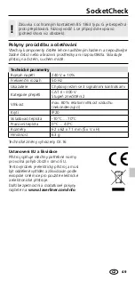 Предварительный просмотр 49 страницы LaserLiner SocketCheck Manual