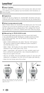 Предварительный просмотр 8 страницы LaserLiner StarFinder Manual