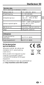 Preview for 21 page of LaserLiner StarSensor 50 Operating Instructions Manual